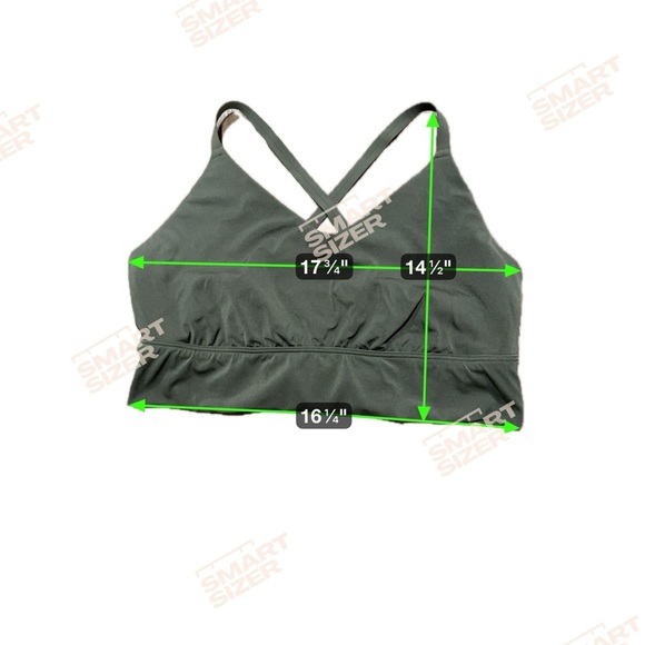 aerie OFFLINE By Real Me Strappy Back Sports Bra Olive Green Size XXL - Picture 5 of 8